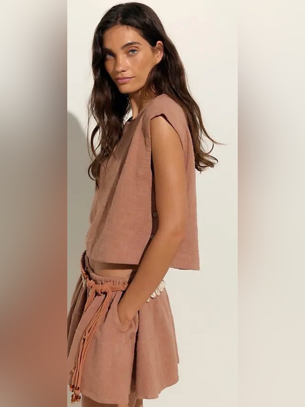 NWT FREE PEOPLE FREE EST SKYE MINI SKIRT SET
